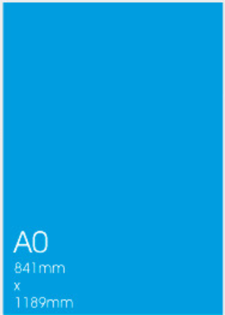 Afbeeldingen van Poster A0 4/0