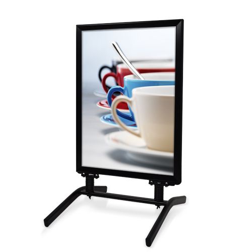 Toon details van Stoepbord Pro A0 met statief, Zwart | Topbord geschikt Afbeeldingen van Stoepbord Pro A0 met statief, Zwart | Topbord geschikt