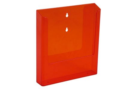 Afbeeldingen van Folderhouder wand A4 Neon Orange