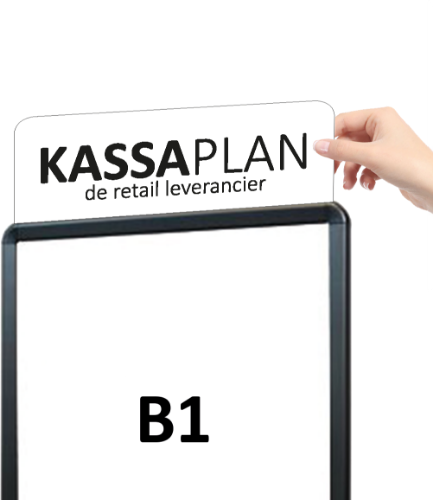 Topbord B1 Afbeeldingen van Topbord B1 bedrukt - Geschikt voor stoepbord Pro B1