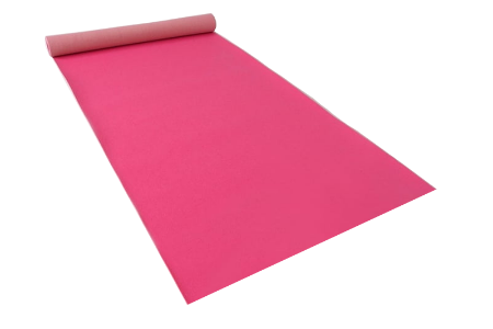 Roze Loper - 1 meter breed x 2,5 meter lang