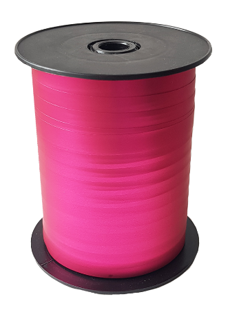 Silky metal krullint 10mm 250m magenta - Extra mat