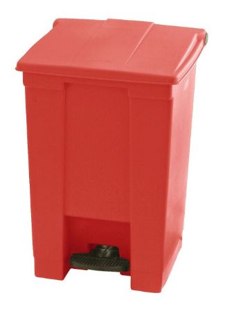 Rubbermaid Step-on Classic pedaalemmer 45ltr - Rood