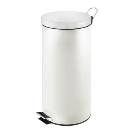 Pedaalemmer 30 liter - Wit