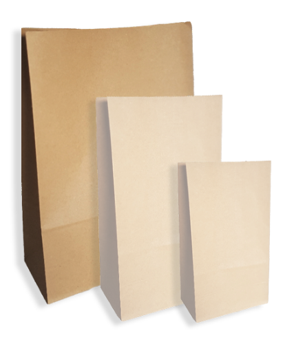 Kraft papieren zakken Bruin - 23x10x33cm Kraft papieren zakken Bruin - 23x10x33cm