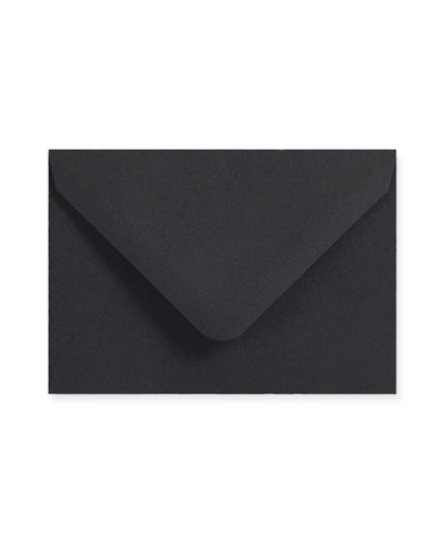 Luxe envelopppen C7 (82x113mm), zwart Luxe envelopppen C7 (82x113mm), zwart