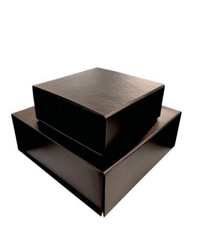 Luxe magneetdoos 15x15x6cm - Zwart, 10st Luxe magneetdoos 15x15x6cm - Zwart, 10st