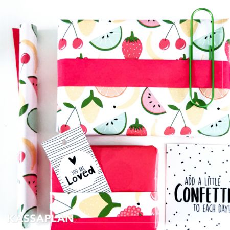 Sfeerfoto - Cadeaupapier Summer Fruits