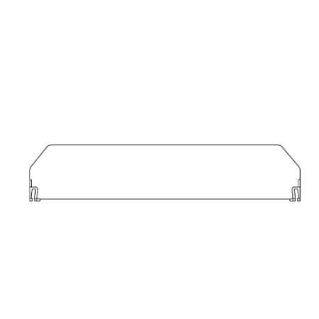 	Schapverdeler 60 x 350 mm