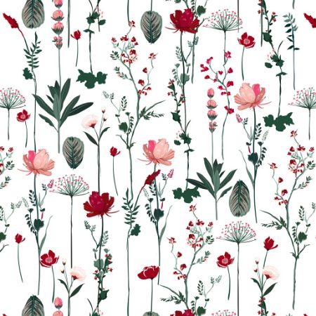 Afbeeldingen van Coated cadeaupapier 70cm 200m - Dried Grass pink