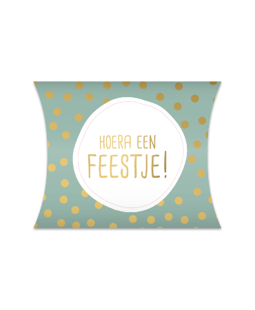 gondeldoosjes, geschenkdoosjes, cadeaudoosjes, pillowbag, gondeldoos