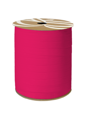 Paperlook krullint tweezijdig 10mm, Magenta Paperlook krullint tweezijdig 10mm, Magenta