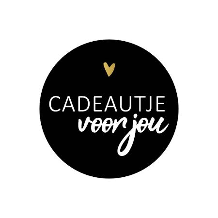 Sticker rond 40mm - Cadeautje voor jou