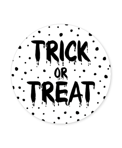 Raamsticker D45cm - Trick or Treat Raamsticker D45cm - Trick or Treat
