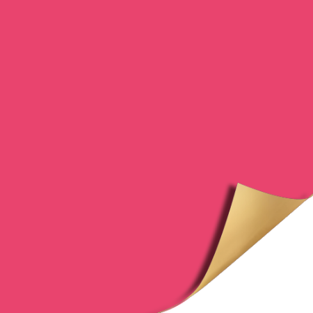 Afbeeldingen van Coated papier 50cm 100m - Uni Pink AZ uni Gold