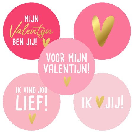 stickers, wensetiketten, sluitstickers, goudfolie