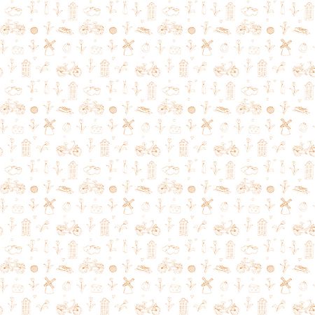 Afbeeldingen van Cadeaupapier 30cm 200m - Dessin 205