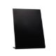 Tafel krijtbord A5, Zwart krijtbord, l-standaard
