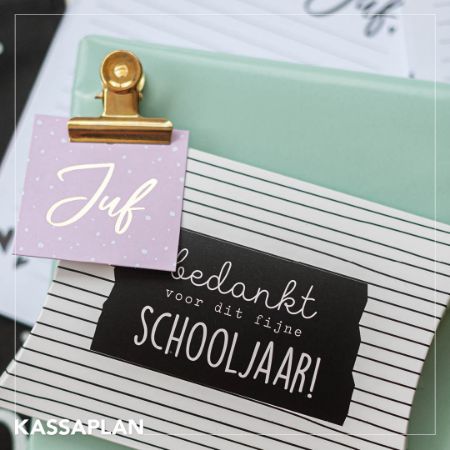 Sfeerbeeld- Bedankt voor het schooljaar gondeldoosje 