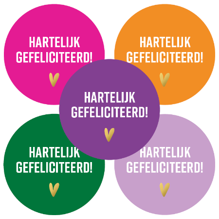 stickers, wensetiketten, sluitstickers, goudfolie