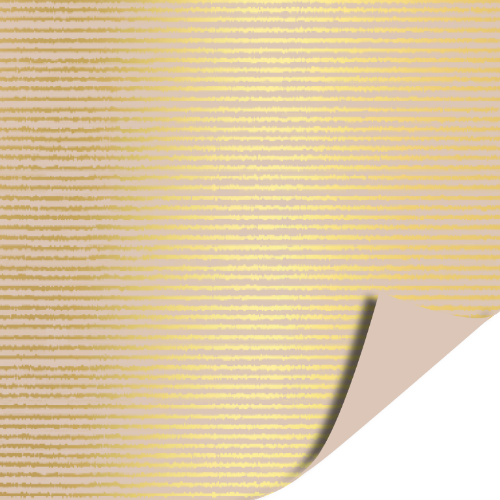 Coated papier 100m - Fine Lines Beige AZ Beige inpakpapier, cadeaupapier, geschenkpapier, kadopapier