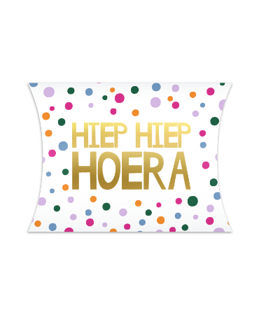 gondeldoosje, pillowbag, pillow bag, geschenkverpakking, geschenkdoosje