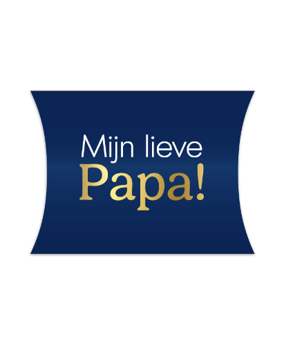 KP® Gondeldoosjes - Mijn Lieve Papa - 25 stuks gondeldoosje, pillowbag, pillow bag, geschenkverpakking, geschenkdoosje