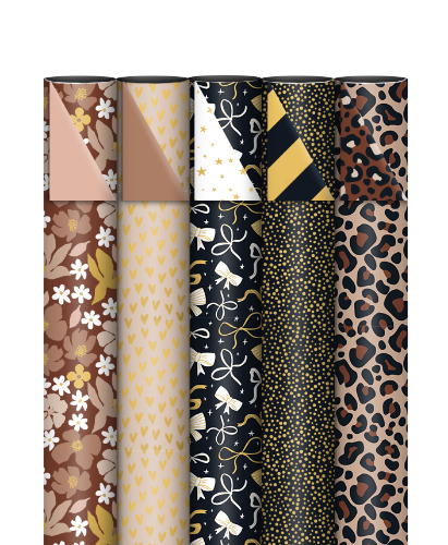 Consumentenrollen box - KP® Best of Kassaplan - 70cm x 2m 50rol consumentenrollen, cadeaupapier, geschenkpapier, inpakpapier