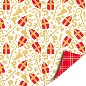 Afbeelding voor categorie Sinterklaas Cadeaupapier
