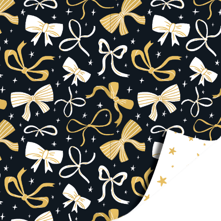 Bows black/gold
