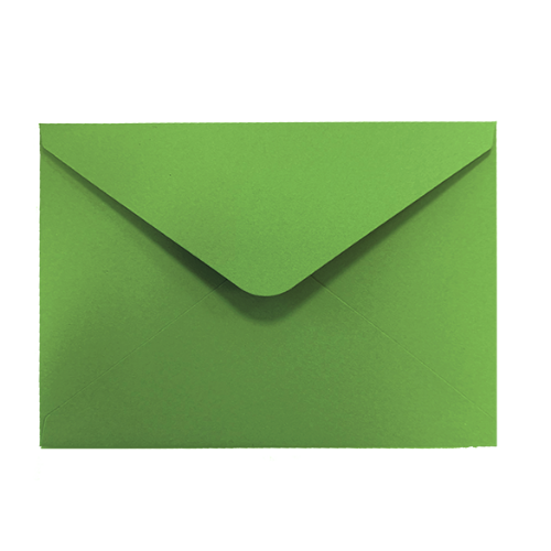 Enveloppen C6 (114x162mm), groen 10stuks Enveloppen C6 (114x162mm), groen 10stuks