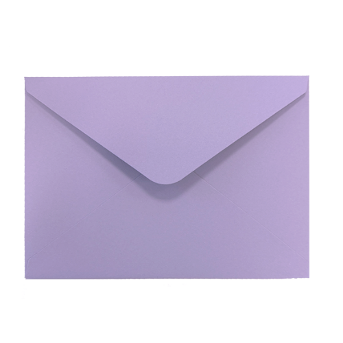 Enveloppen C6 (114x162mm), lichtpaars 10stuks Enveloppen C6 (114x162mm), lichtpaars 10stuks