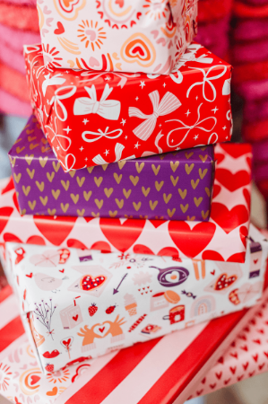 cadeaupapier, inpakpapier, geschenkpapier, valentijn, valentine
