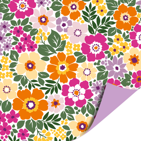 Summer Flowers - inpakpapier, cadeaupapier