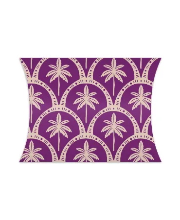 KP® Gondeldoosjes - Tropical Deco (paars) - 25 stuks