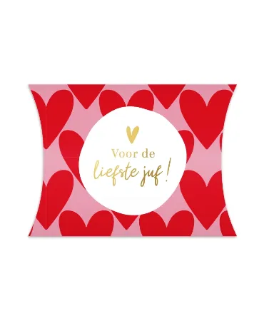 KP® Gondeldoosjes - Voor de liefste juf - 25 stuks