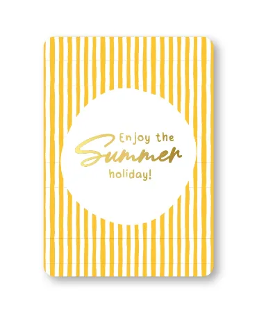 KP® Wenskaarten A6 - Enjoy the summer - 10 stuks