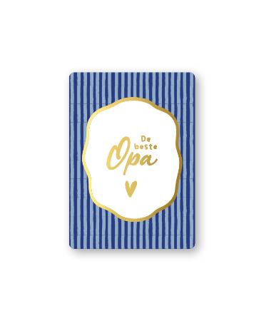KP® Cadeaukaartjes A7 - De beste opa, 25 stuks