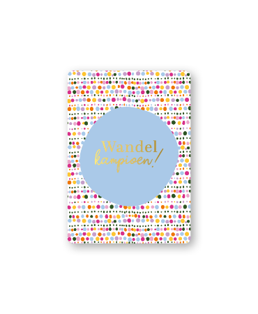 KP® Cadeaukaartjes A7 - Wandelkampioen, 25 stuks