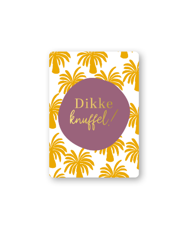 KP® Cadeaukaartjes A7 - Dikke knuffel, 25 stuks