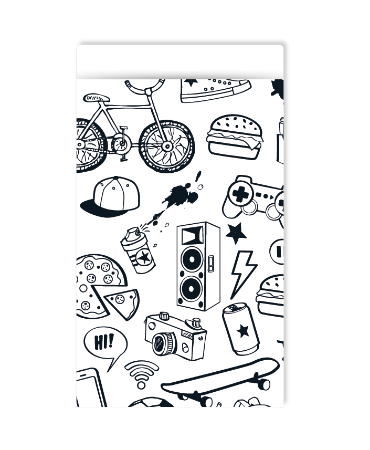 KP® Cadeauzakjes 12x19cm Game On 250st