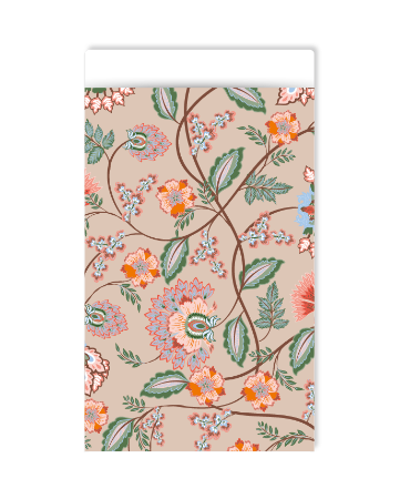 KP® Cadeauzakjes 12x19cm Boho Bloom 250st