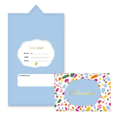 KP® Cadeaubon - Terrazzo - 25 stuks