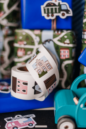 Huisjes stickers - Little Houses 6 soorten