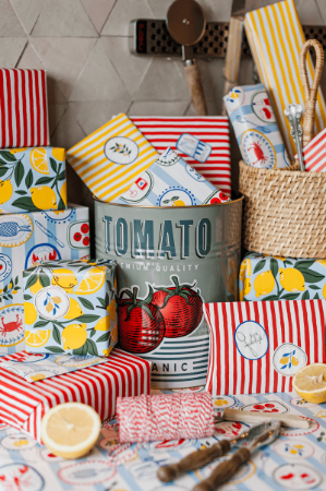 Seaside Supper - inpakpapier, cadeaupapier