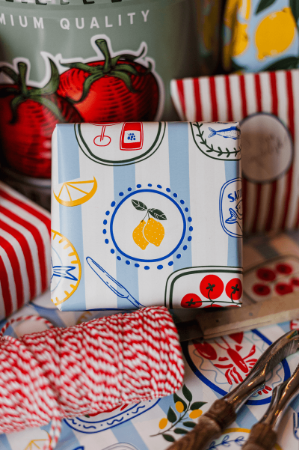 Seaside Supper - inpakpapier, cadeaupapier