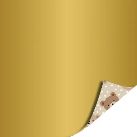 Afbeeldingen van KP® Cadeaupapier 30cm 100m - Little Bear (beige)