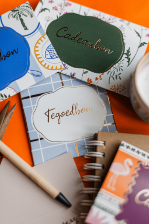 KP® Tegoedbon - Grid (lichtblauw) - 10 stuks