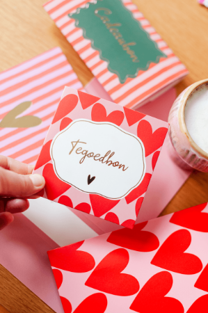 KP® Tegoedbon - Hartjes XL - 10 stuks