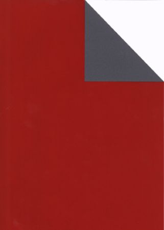Afbeeldingen van Cadeaupapier Artline Forte 80gr Rood+UV/grijs 30cm 200m